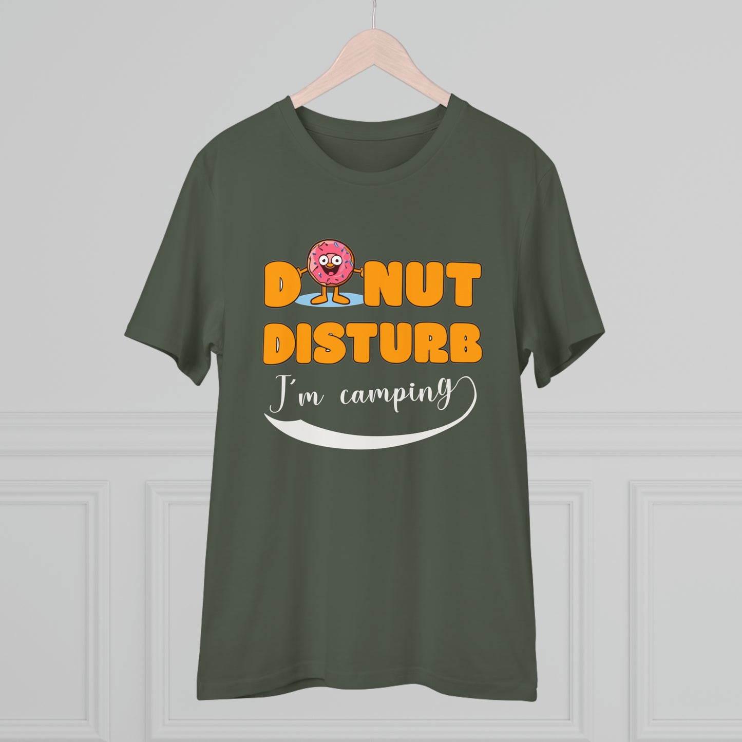 Donut Disturb I´m camping - Unisex Shirt