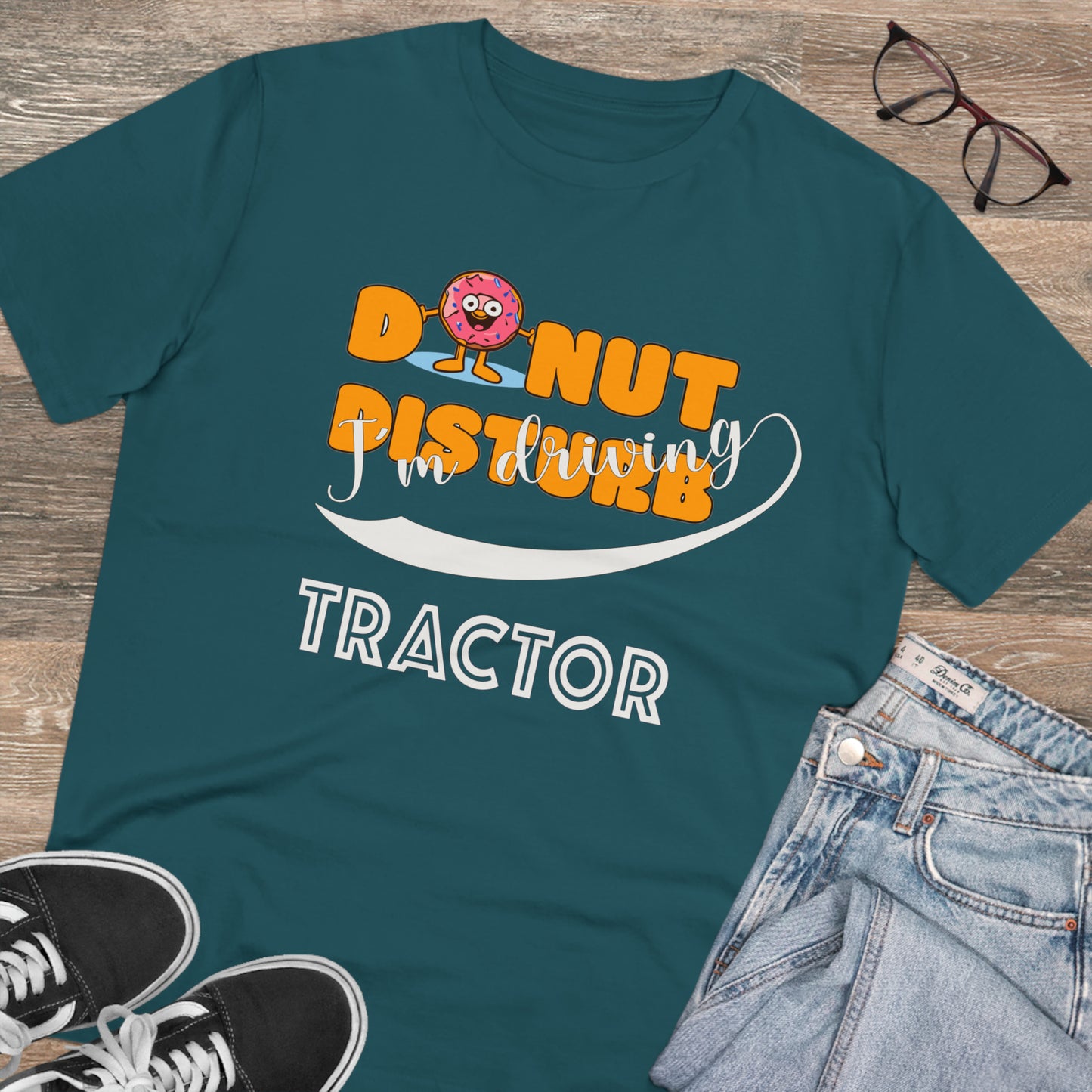 Donut Disturb I´m driving Tractor - Unisex Shirt