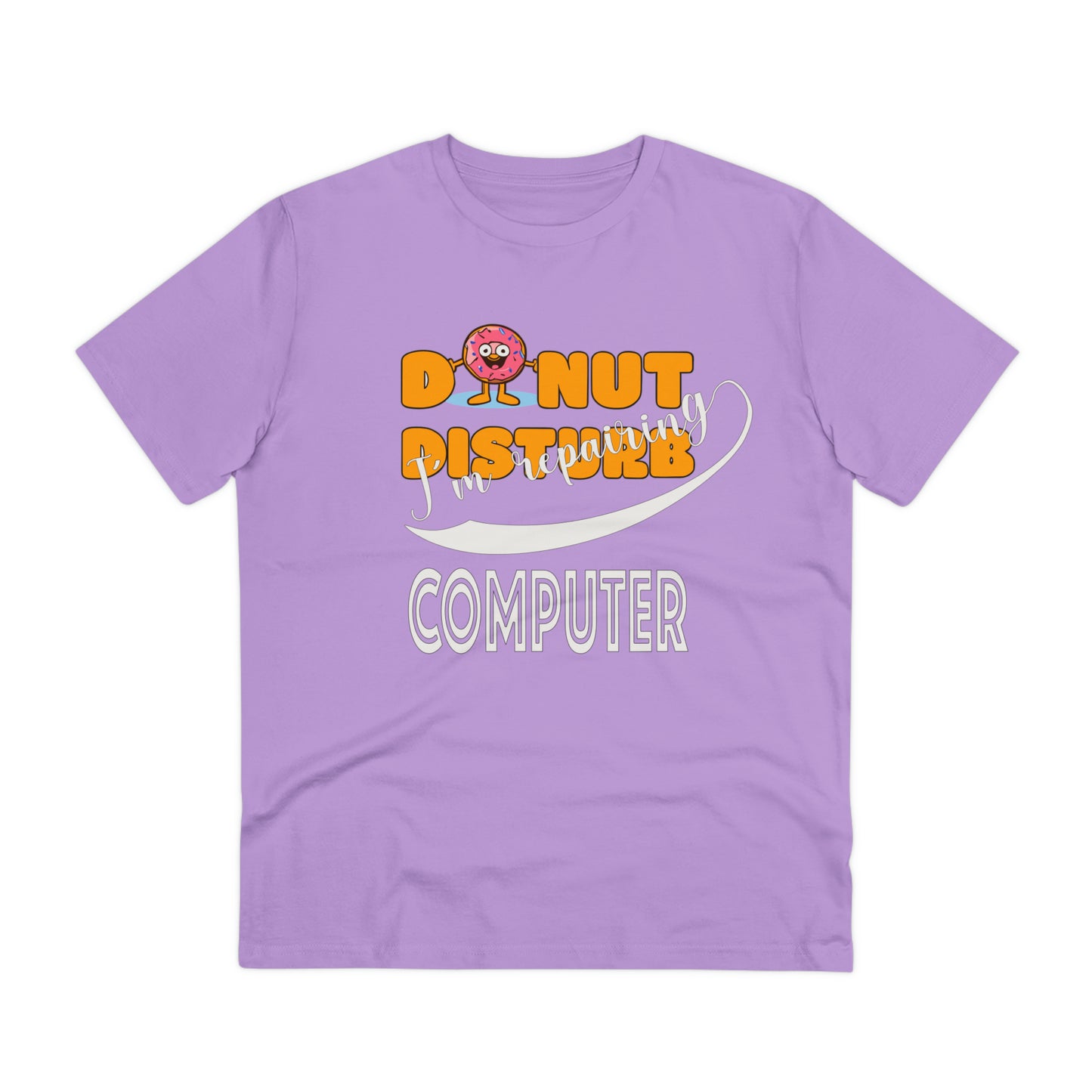 Donut Disturb I´m repairing Computer - Unisex Shirt