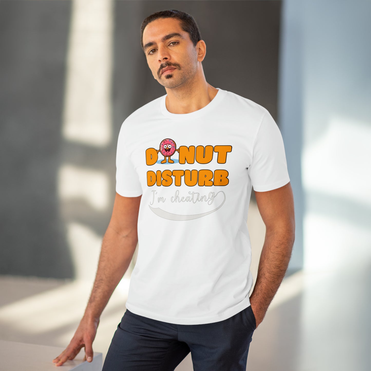 Donut Disturb I´m cheating - Unisex Shirt