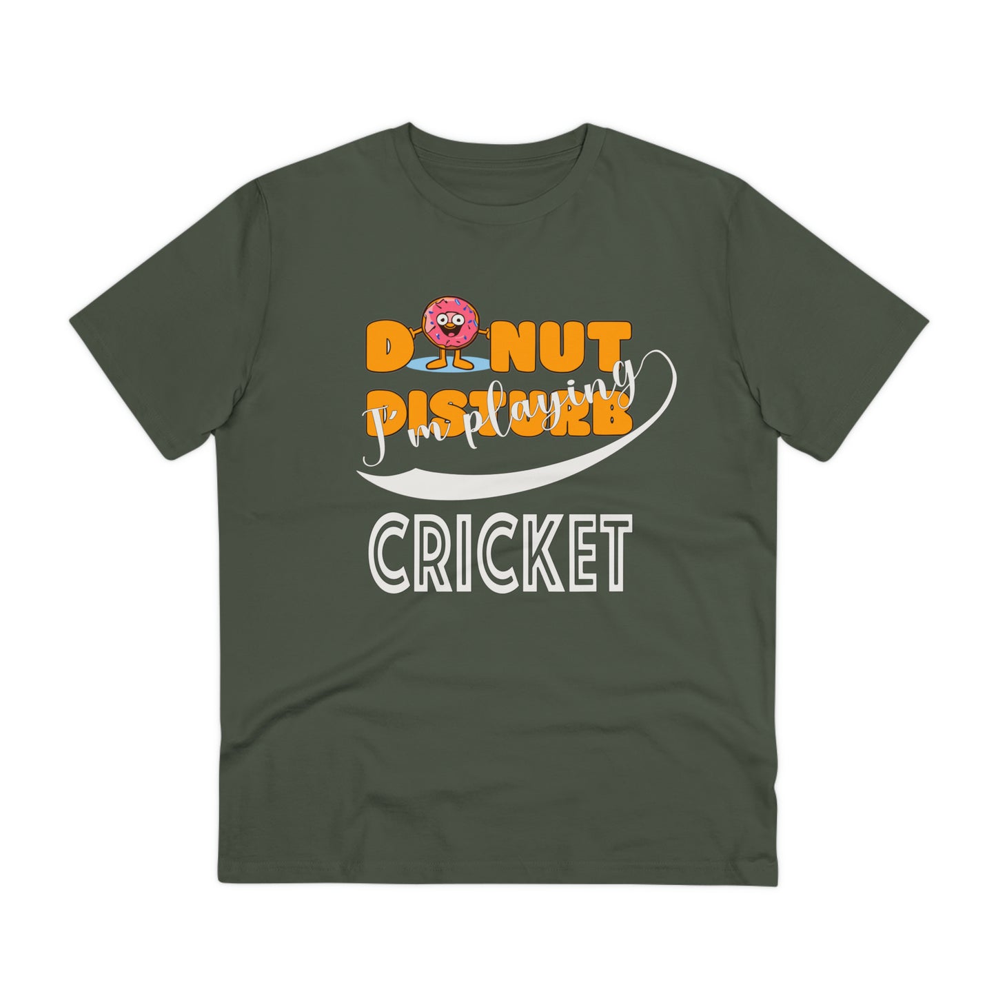 Donut Disturb I´m playing Cricket - Unisex Shirt