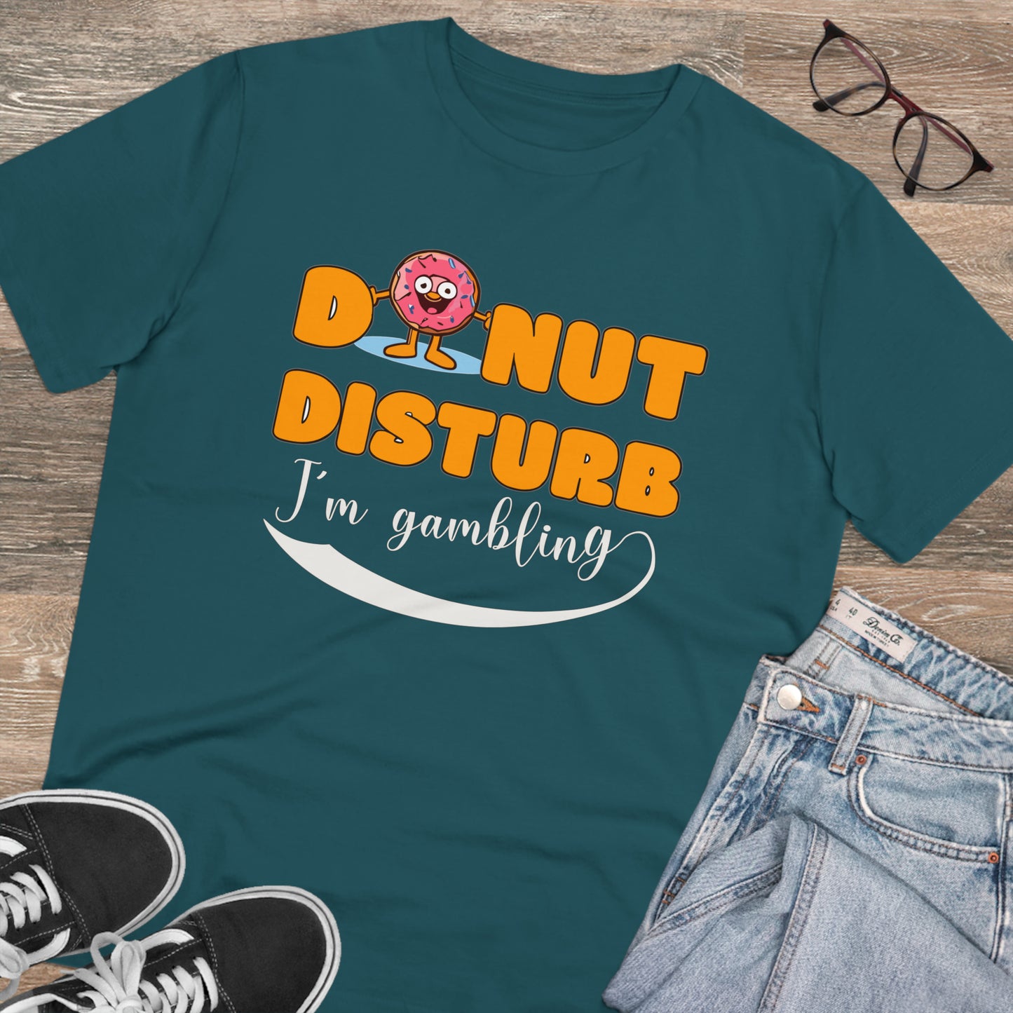 Donut Disturb I´m gambling - Unisex Shirt