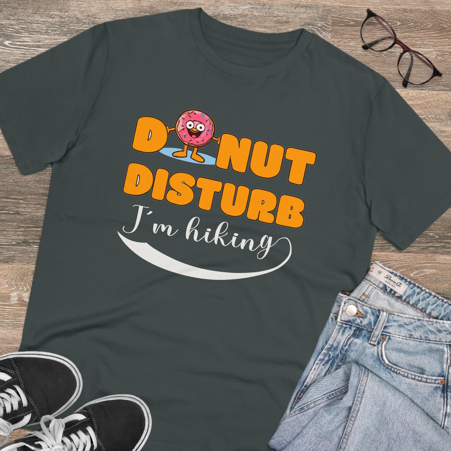 Donut Disturb I´m hiking - Unisex Shirt