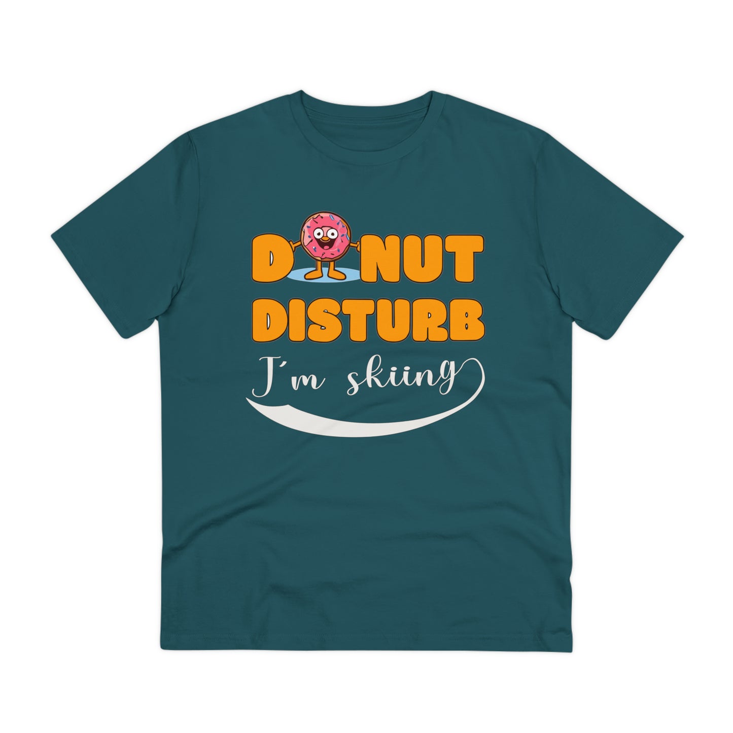 Donut Disturb I´m skiing - Unisex Shirt