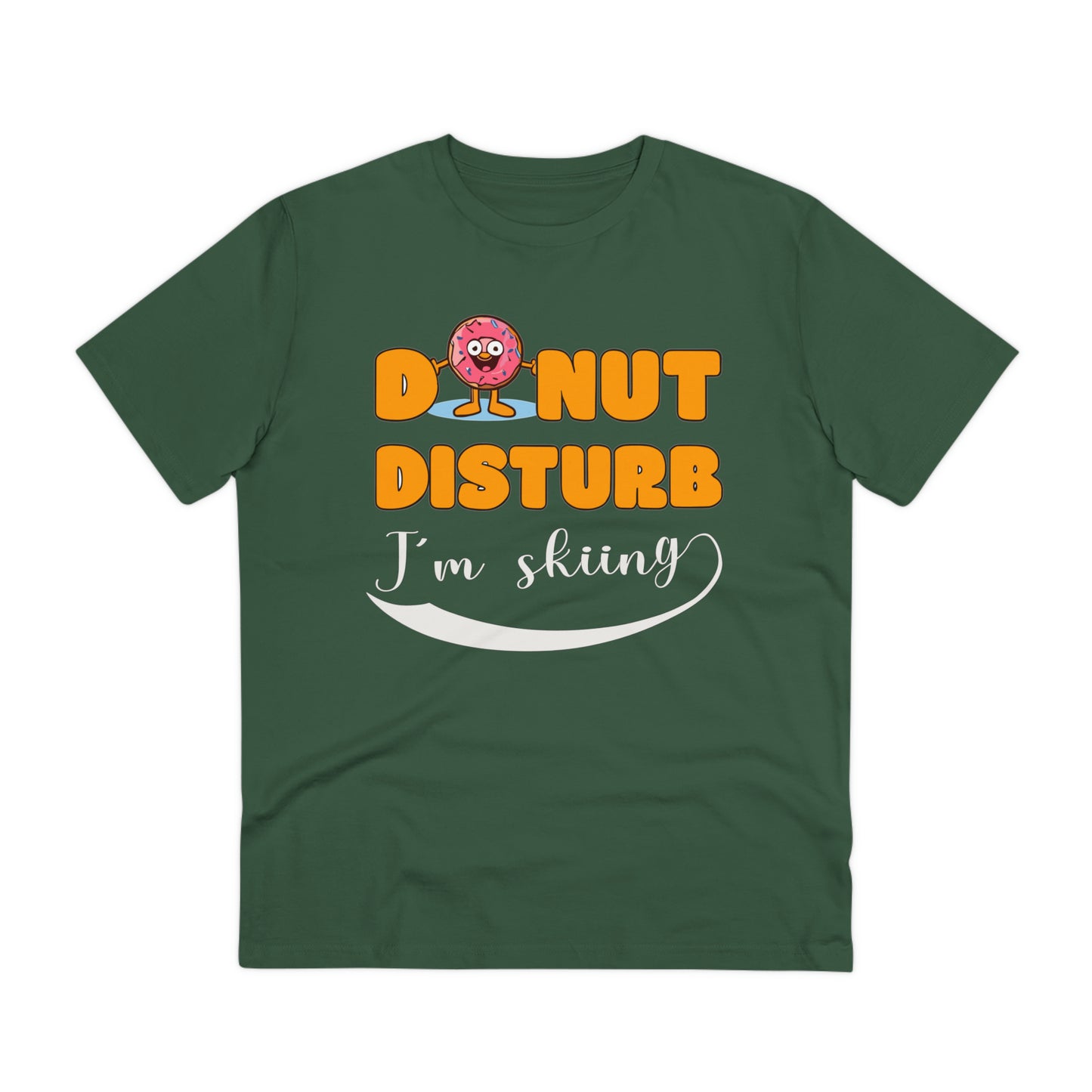 Donut Disturb I´m skiing - Unisex Shirt